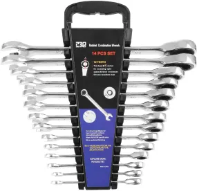 14-Piece Ratcheting Wrench Set