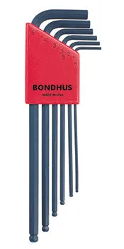 BALL END L-WRENCH 6PC SET 1.5-5MM PROGUARD FINISH