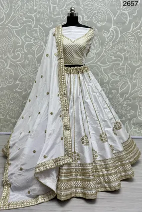 Beautiful Designer Heavy Silk with Sequence Lehenga Choli
