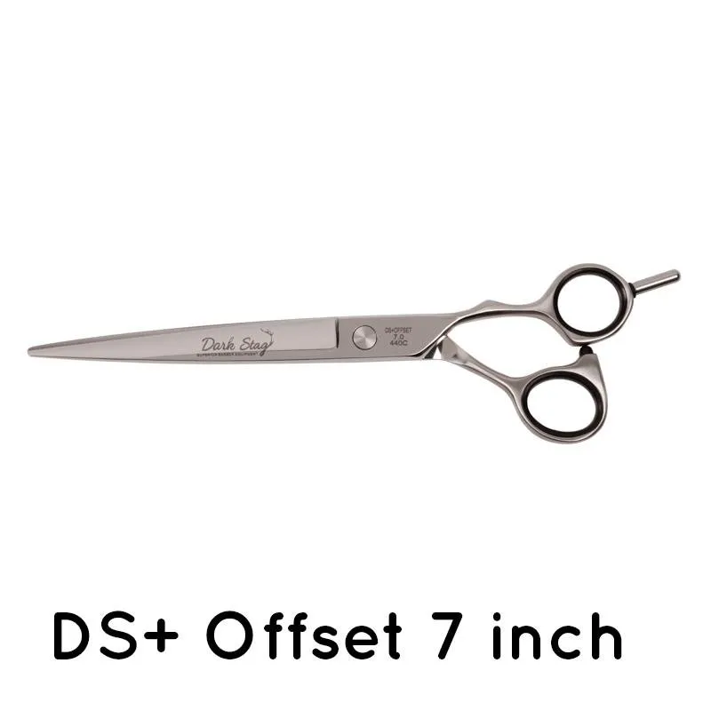 Dark Stag Offset Barber Scissors