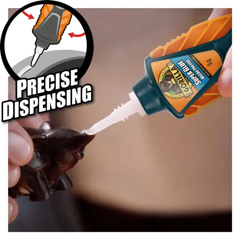 Gorilla Maximum Control Micro Precise Squeeze Super Glue 5g