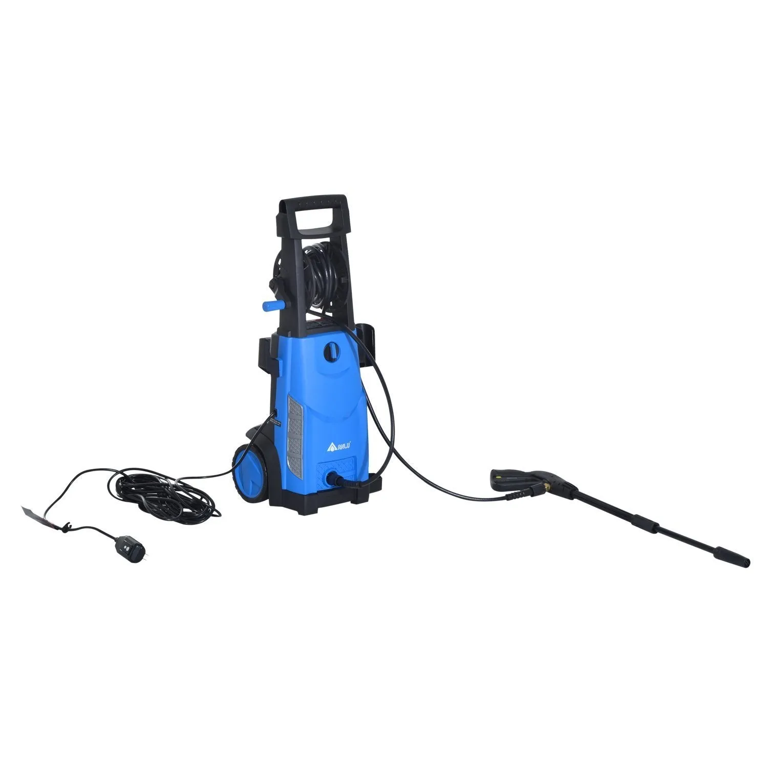 HomCom 1800 PSI 1.3 GPM Electric Pressure Washer Sprayer w/ Hose Reel