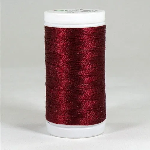 Iris Ultra Brite Polyester in Burgundy, 600yd