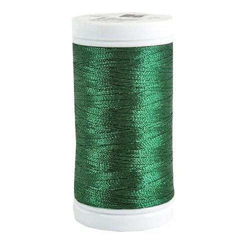 Iris Ultra Brite Polyester in Xmas Green, 600yd