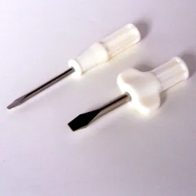 Large and a Small Screwdriver Set