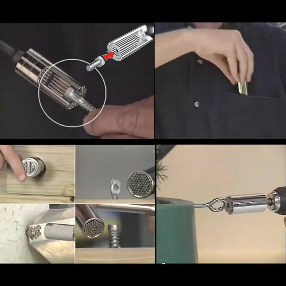 Multifunctional Universal Plug Wrench Adapter