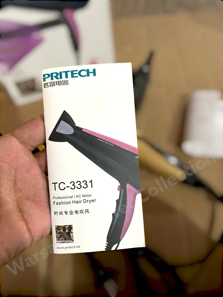 PRITECH Hair Dryer 2000W