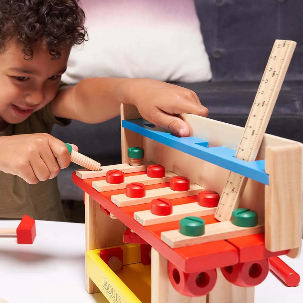 Wooden Tool Bench - Construction Toy